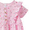 Baby Kleid mit Erdbeer-Print allover