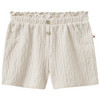 Baby Shorts mit Strukturmuster