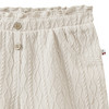Baby Shorts mit Strukturmuster