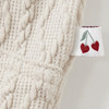 Baby Shorts mit Strukturmuster