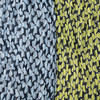 2 loopsjaals voor dames met crinkle-structuur
