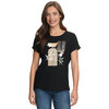 Damen T-Shirt aus Viskose-Mix
