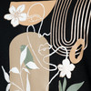 Damen T-Shirt aus Viskose-Mix