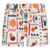 Herren Badeshorts mit Allover-Print