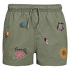 Herren Badeshorts mit Stickerei