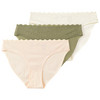 3 Seamless slips met luipaardprint