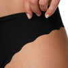 3 Damen Seamless-Slips mit Wellenkante