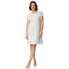 Damen Nachthemd mit Allover-Prints