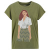 Damen T-Shirt mit Print