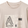 Jungen T-Shirt mit Brust-Print