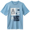 Jungen T-Shirt mit Brust-Print