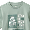 Jungen T-Shirt mit Brust-Print
