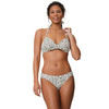Damen Bikinioberteil mit Blümchen