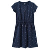 Mädchen Sweatkleid mit Kirschen-Allover