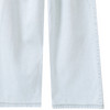 Mädchen Wide-Leg-Jeans in heller Waschung