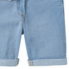 Mädchen Jeansshorts mit Stoffgürtel