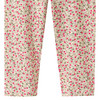 Mädchen Capri-Leggings mit Blümchen-Print