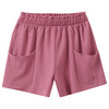 Mädchen Shorts mit gekreppter Struktur