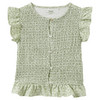 Mädchen Shirt mit Rüschen