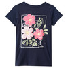 Mädchen T-Shirt mit Rücken-Print