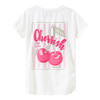 Mädchen T-Shirt mit Rücken-Print