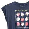 Mädchen T-Shirt mit Glitzer-Print