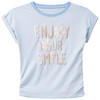 Meisjes T-shirt met tekstprint