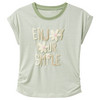Meisjes T-shirt met tekstprint