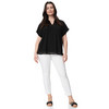 Damen Bluse in Unifarben