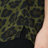 Damen Bluse mit Leo-Print