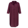 Damen Leinen-Blusenkleid mit Kragen
