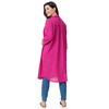 Damen Leinen-Blusenkleid mit Kragen