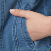 Damen Jeansjacke ohne Verschluss