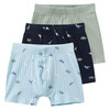 3 Jungen Boxer mit Ripp-Struktur