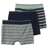 3 Jungen Boxer mit Ripp-Struktur