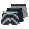 3 Jungen Boxer mit Ripp-Struktur