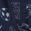 3 Jungen Boxer mit Fußball-Motiven
