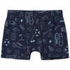 3 Jungen Boxer mit Fußball-Motiven