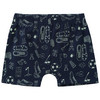 3 Jungen Boxer mit Fußball-Motiven