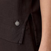 Damen Leinen-Bluse mit Hemdkragen