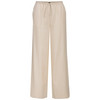 Damen Leinen-Hose mit weitem Bein