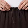 Damen Leinen-Hose mit weitem Bein