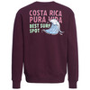 Herensweatshirt met rugprint