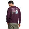 Herensweatshirt met rugprint