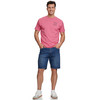 Heren T-shirt met print achterop