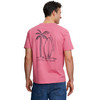 Heren T-shirt met print achterop