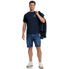 Heren T-shirt met print achterop