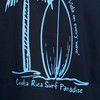 Heren T-shirt met print achterop