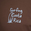 Heren T-shirt met print achterop