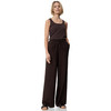 Damen Top aus Feinripp